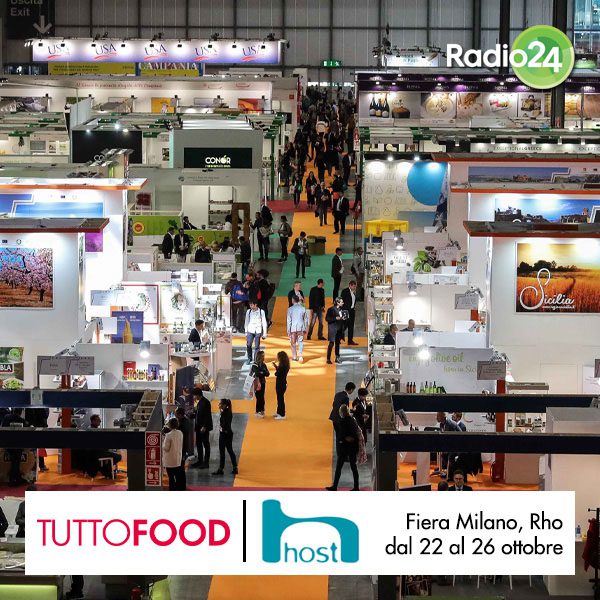 Radio 24 a Tuttofood e Host Milano archivio di